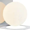 Zenit Vägglampa 1L Krom/Opal IP44