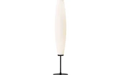 Zenta Golvlampa 135cm LED 16W Svart/Opalglas