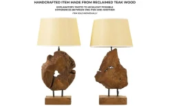 Zero Bordslampa 69cm Teak