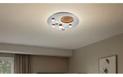 Zodiac Plafond LED i borstat stål