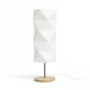 Zumba Bordslampa 47cm Vit/Trä/Krom
