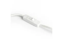 Zumba Bordslampa 47cm Vit/Trä/Krom