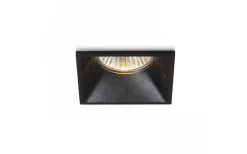 Zuri Sq Infälld Spotlight Svart GU10